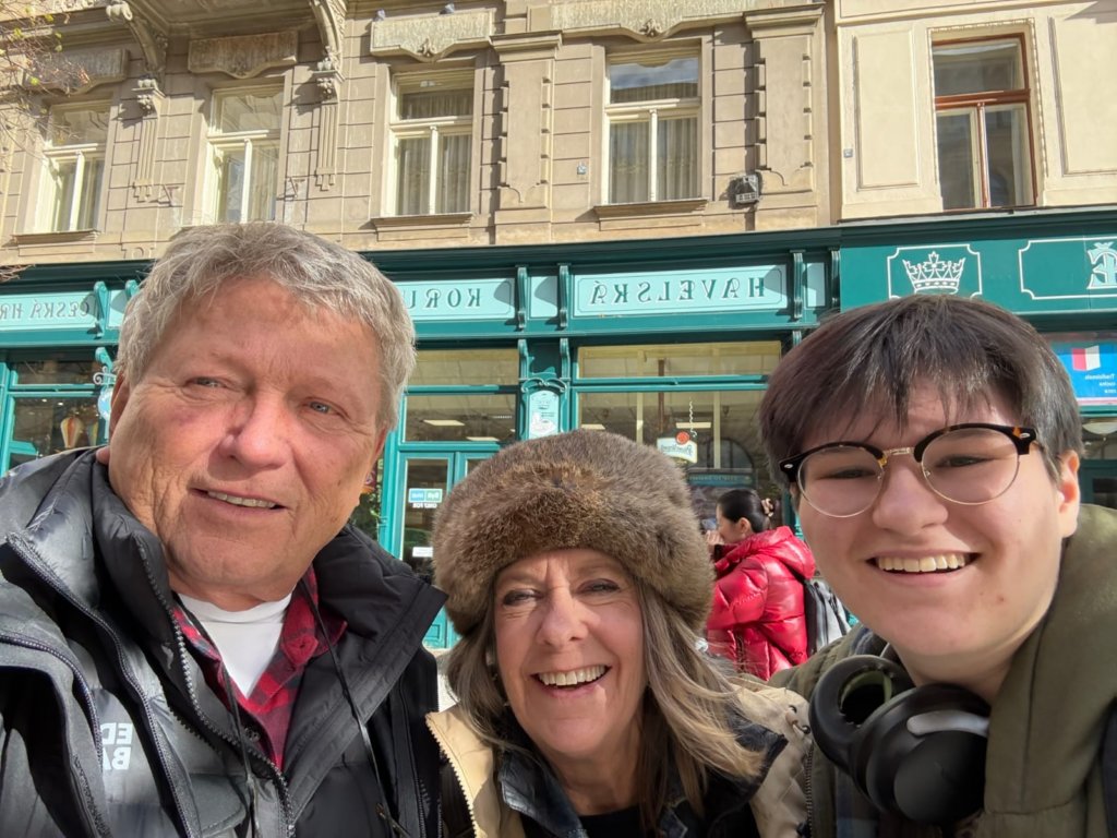 Jim & Kris with Marcus